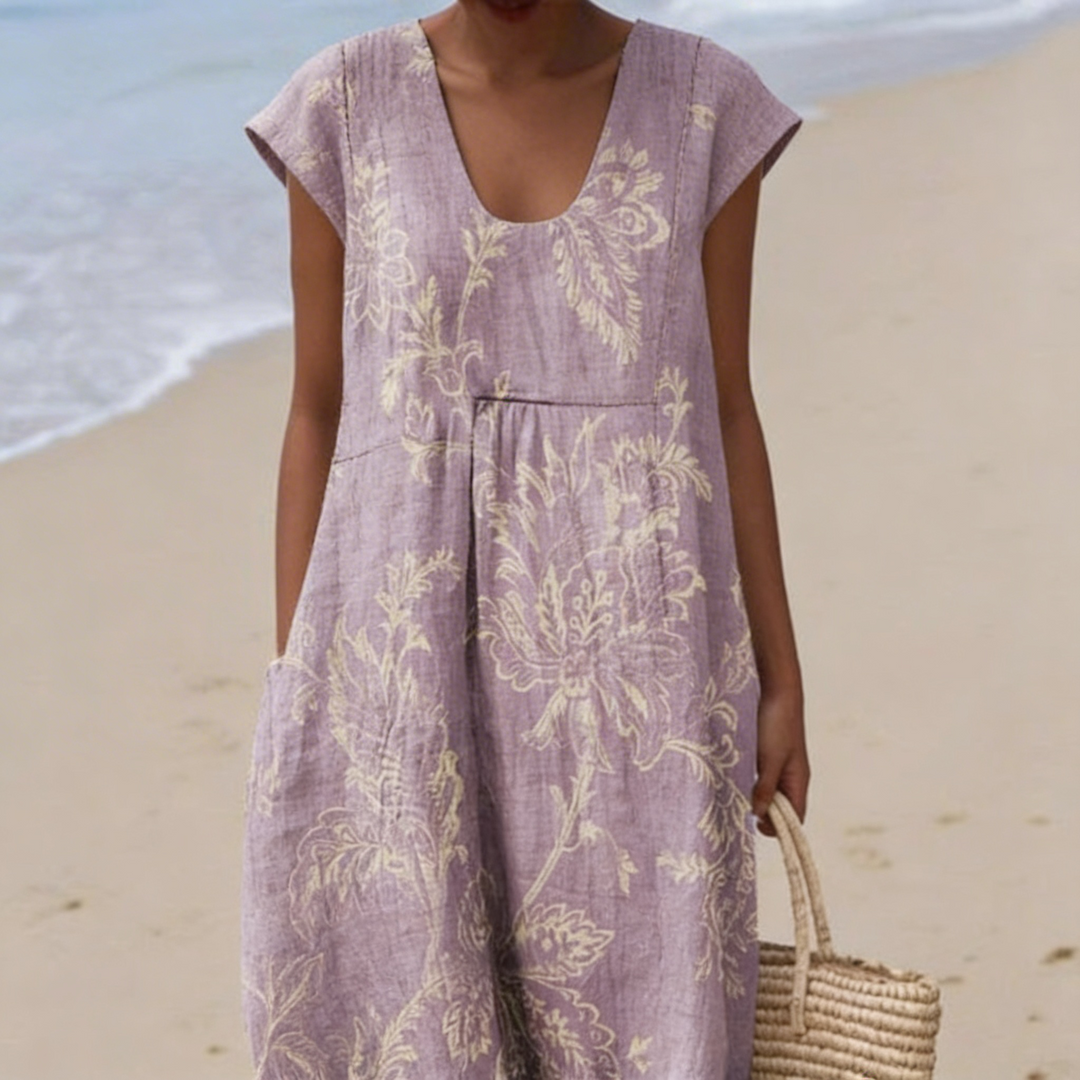 Mia | Robe midi florale
