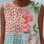 Anah | Patchwork Midi Dress
