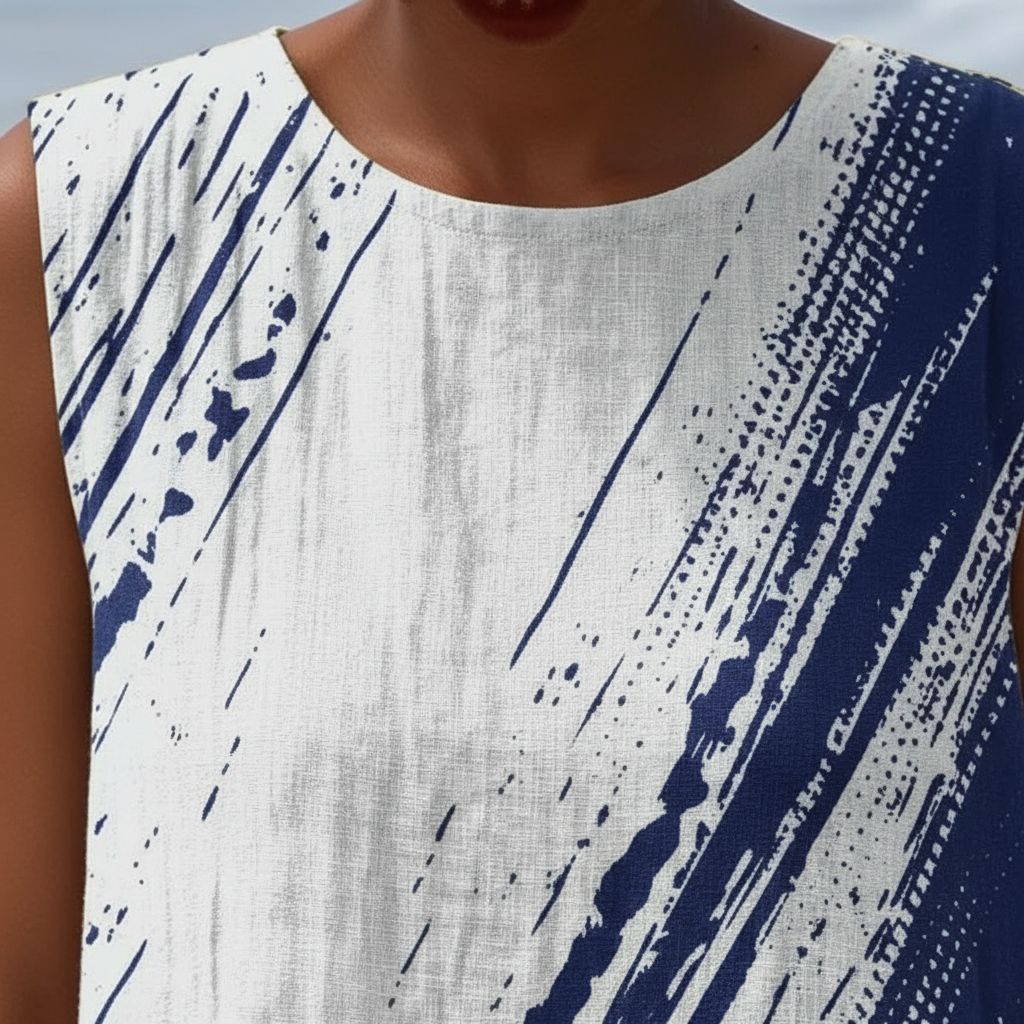 Faith | Robe midi coup de pinceau