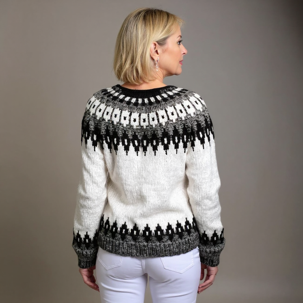 Skylar | Inkblot Diamond Cardigan