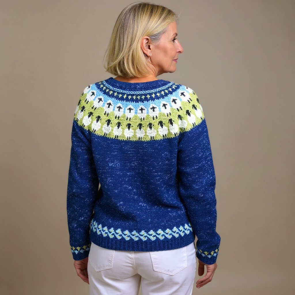 Sharon | Pastoral Sheep Cardigan