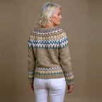 kenzie | Woven Stripe Tapestry Cardigan