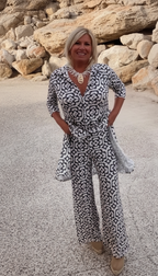 Claudia | Button-front set