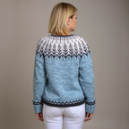 Merritt | Vintage Islandzki Sweter z Wełny