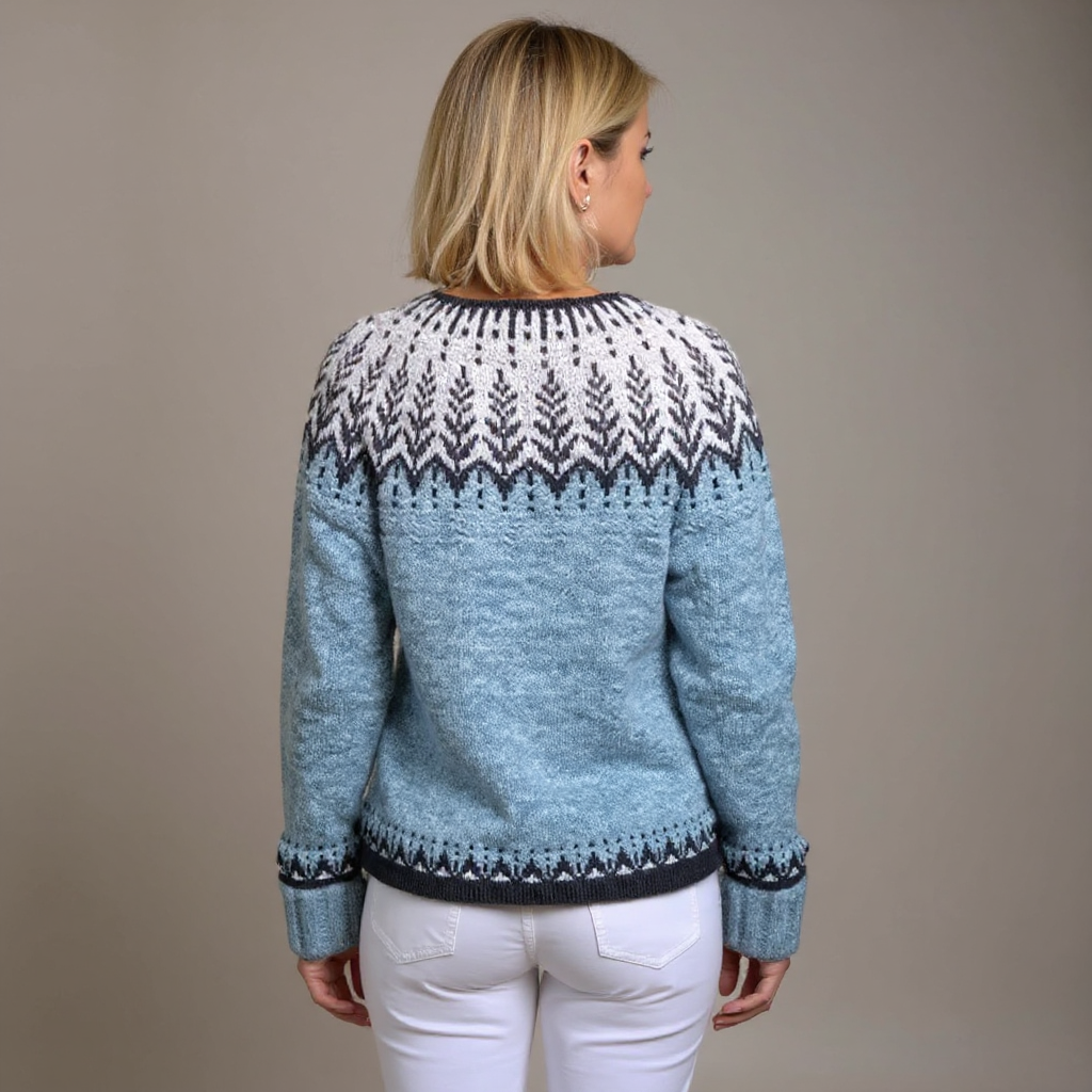 Merritt | Vintage Islandzki Sweter z Wełny