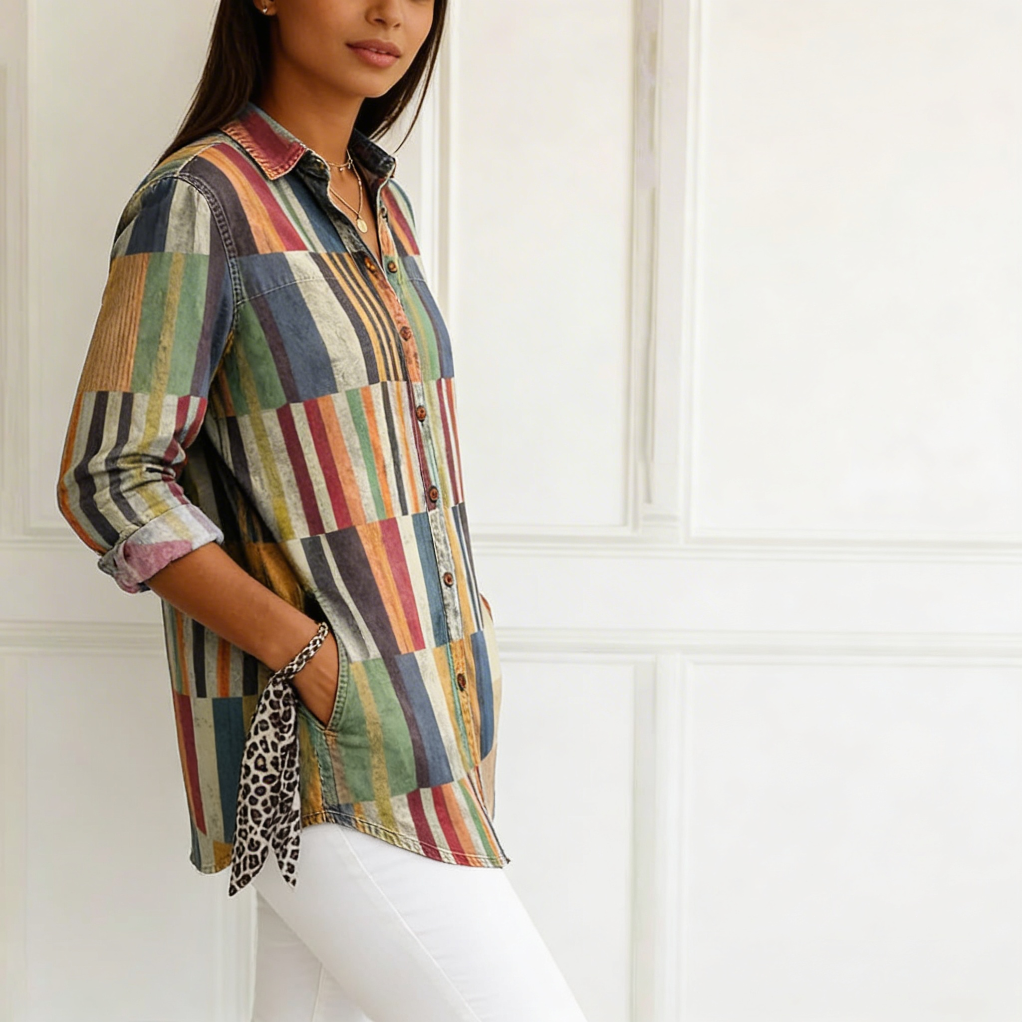 Sammy | Retro Lines Shirt