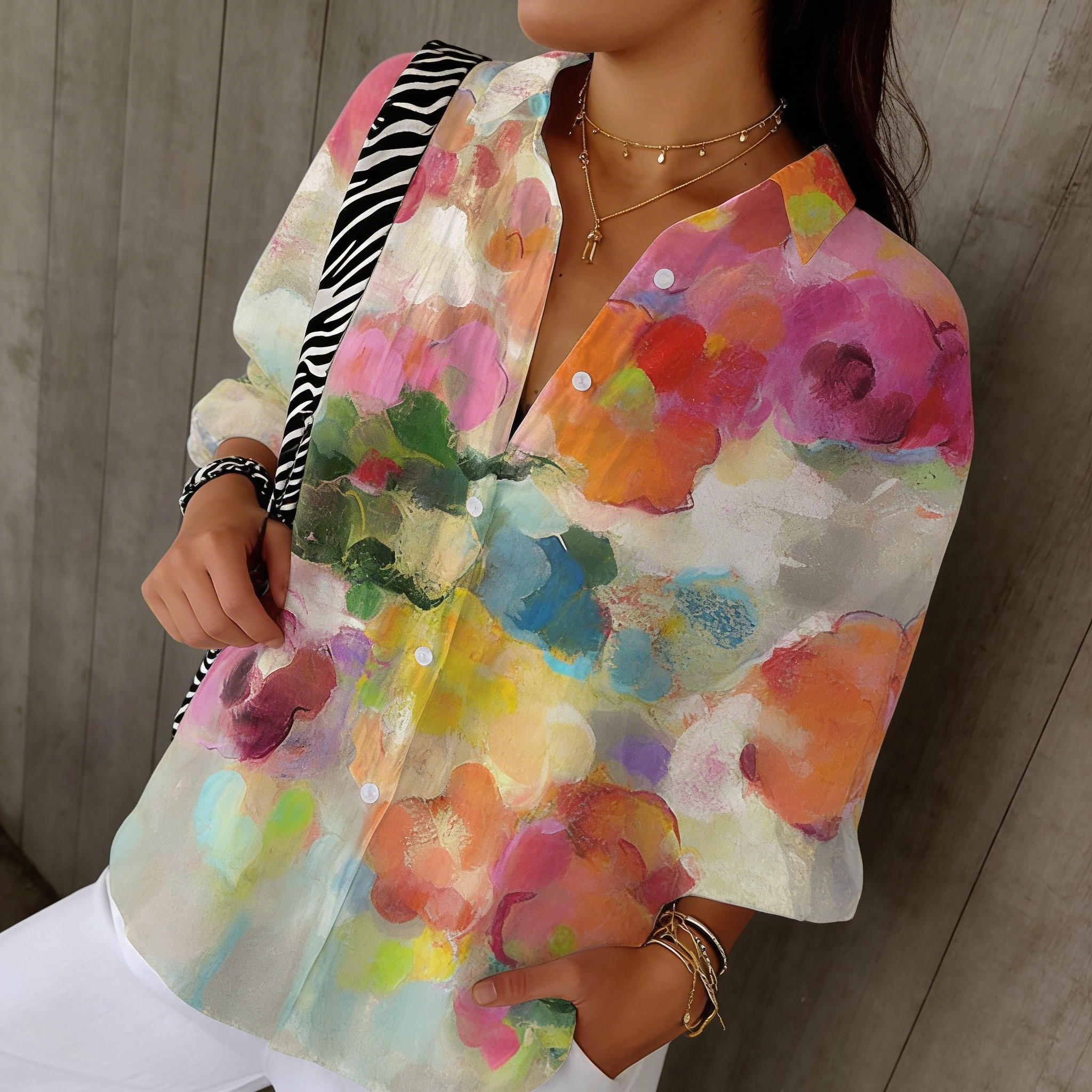 Eria | Soft Bloom Shirt