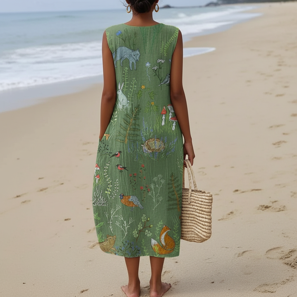 Hope | Robe midi Woodland