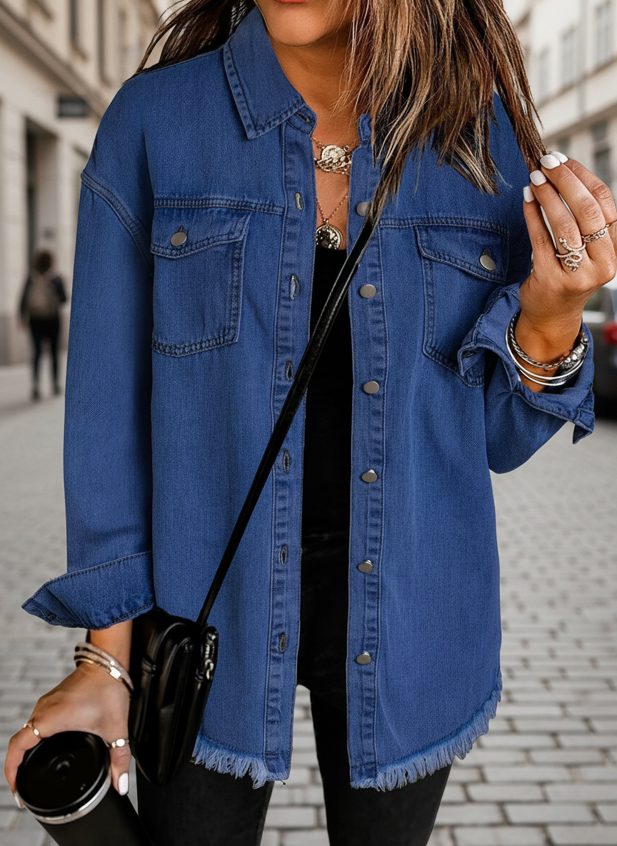 Lily - Veste en jean classique de tous les jours