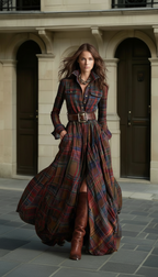 Scarlett | Belted dress