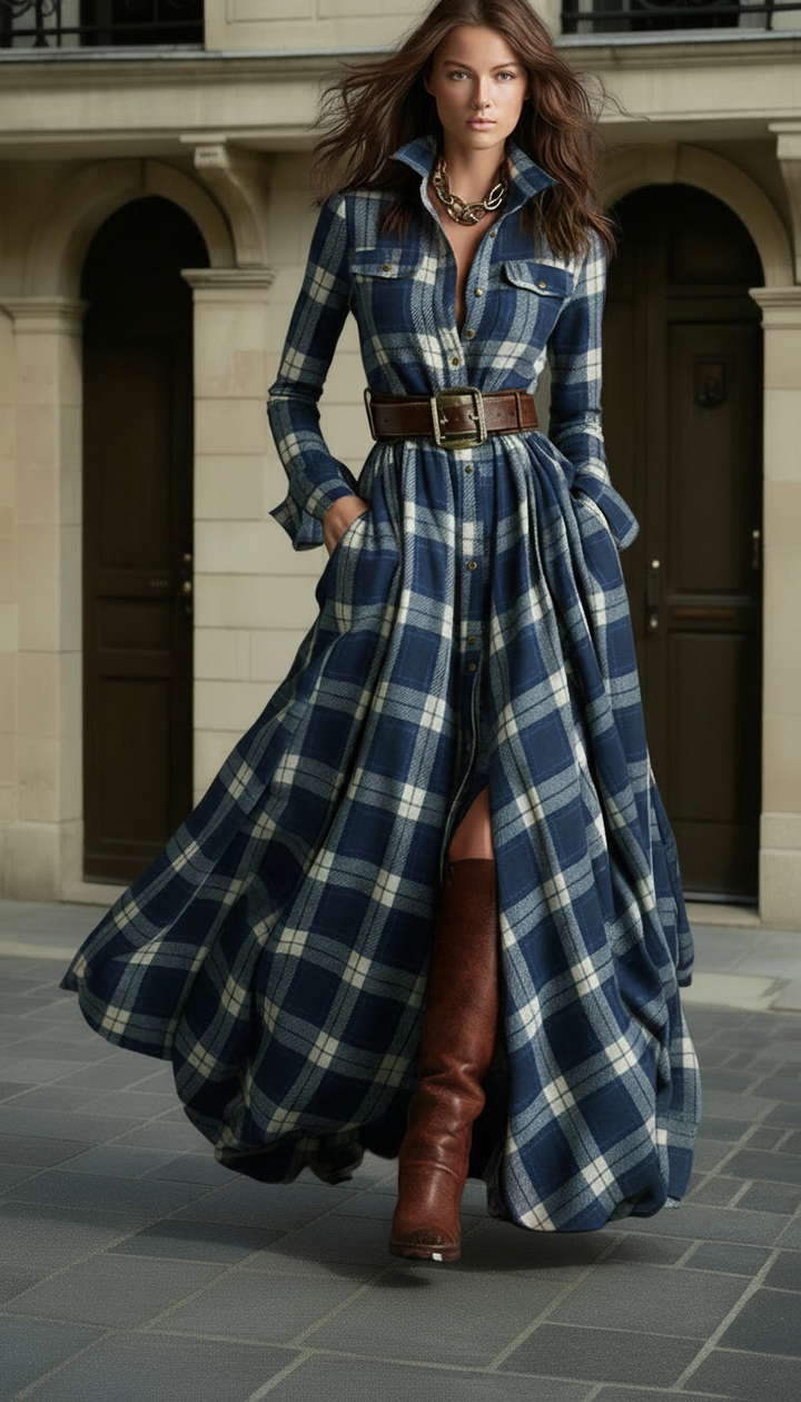 Scarlett | Robe ceinturée