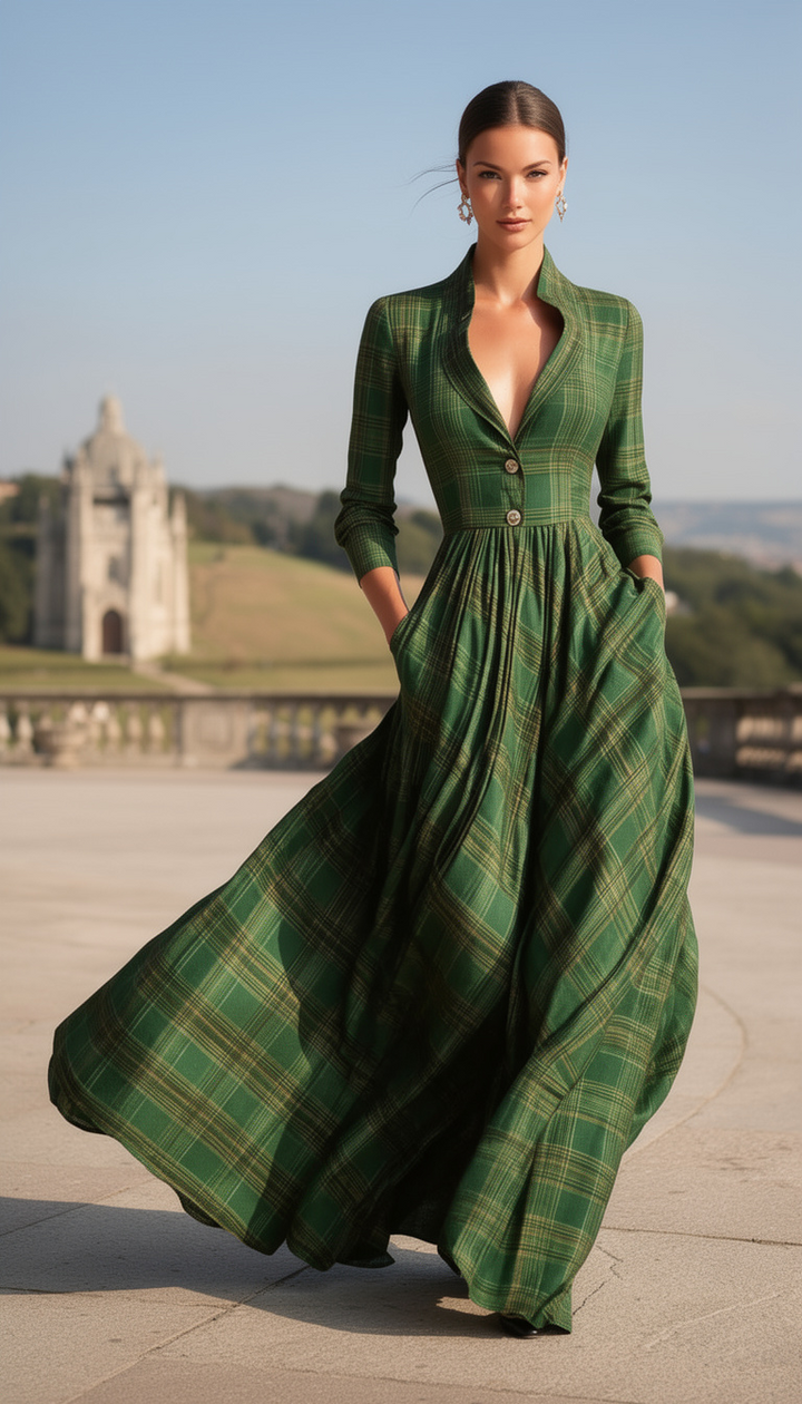 Eva | Robe longue contemporaine