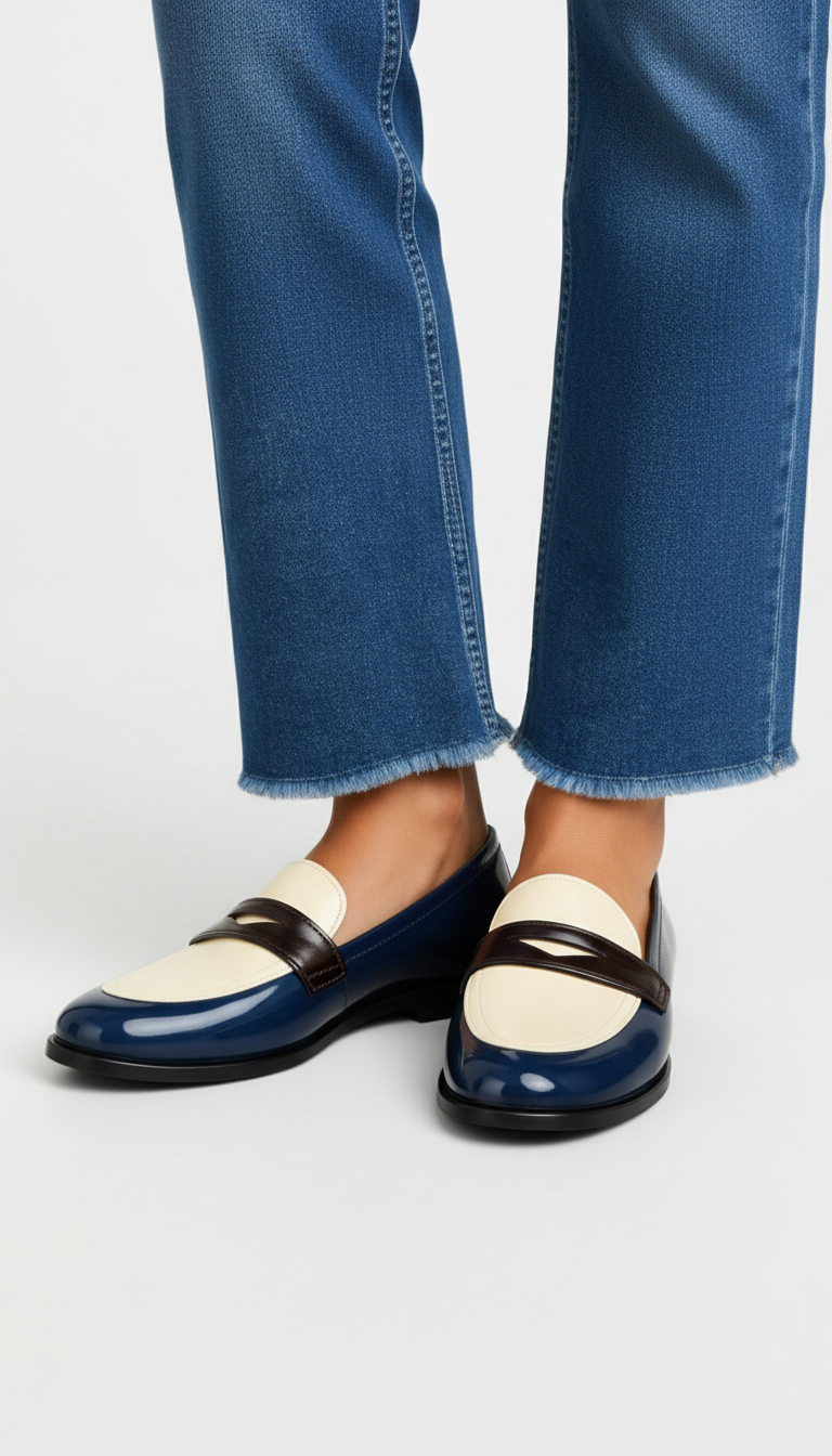 Nacaré | Mocassins contrastés