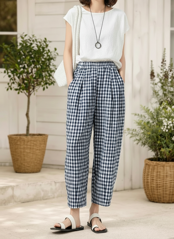 Auralis | Pantalon Vichy