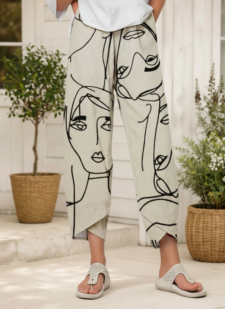 Nathalie - Pantalon en Lin