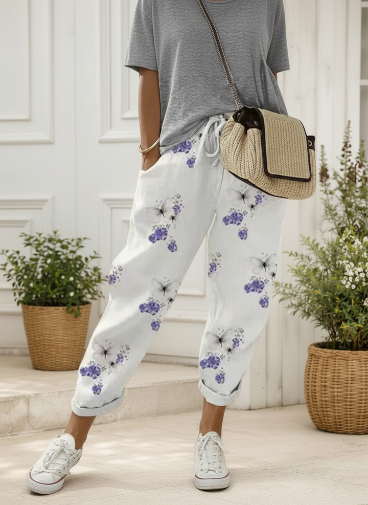 Braddon | Pantalon confortable en coton et lin