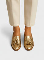 Ainsley | Golden Sneakers