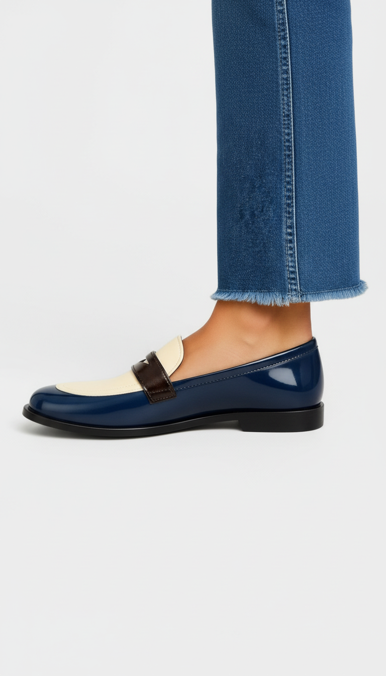 Nacaré | Mocassins contrastés