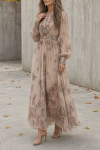 Amelie | Vintage Floral Maxi Dress