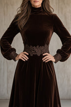 Marissa | Velvet Dress