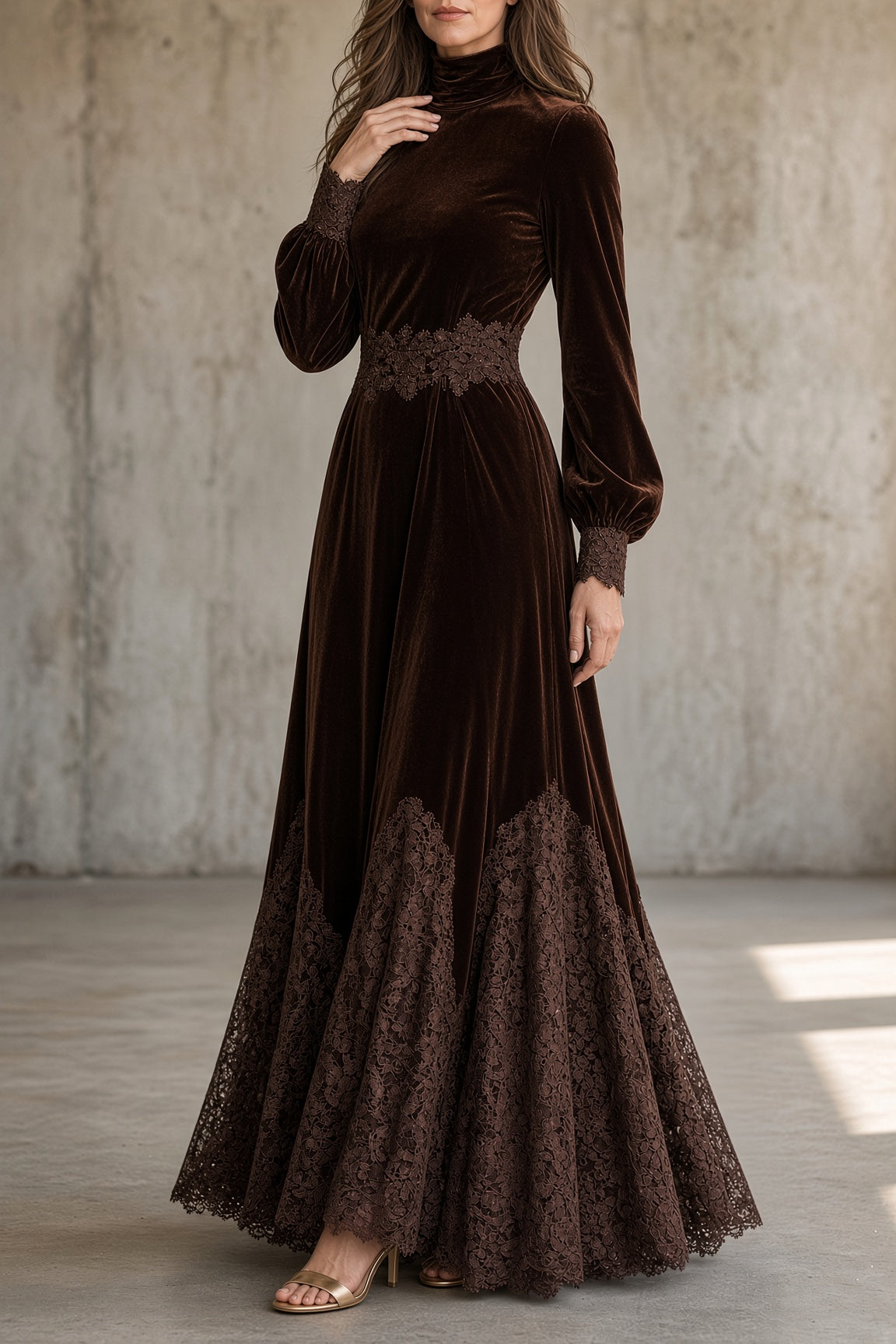 Marissa | Velvet Dress