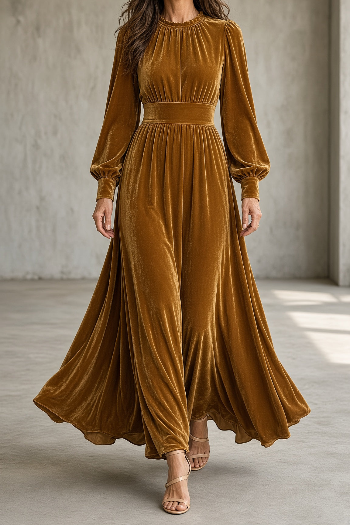 Elena | Velvet Dress