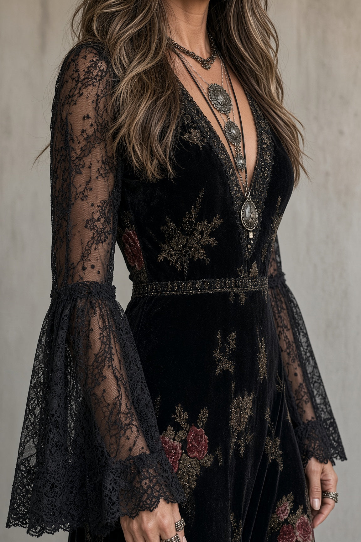 Natalina | Velvet Dress