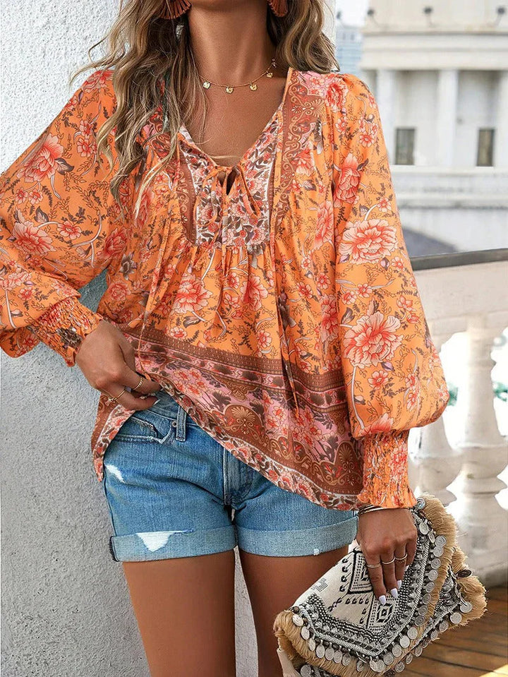 Tina | Top fleuri