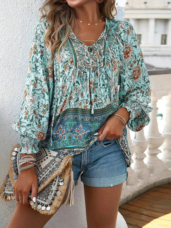 Tina | Top fleuri