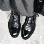 Hadley | Lace-Up Cap Toe Boots