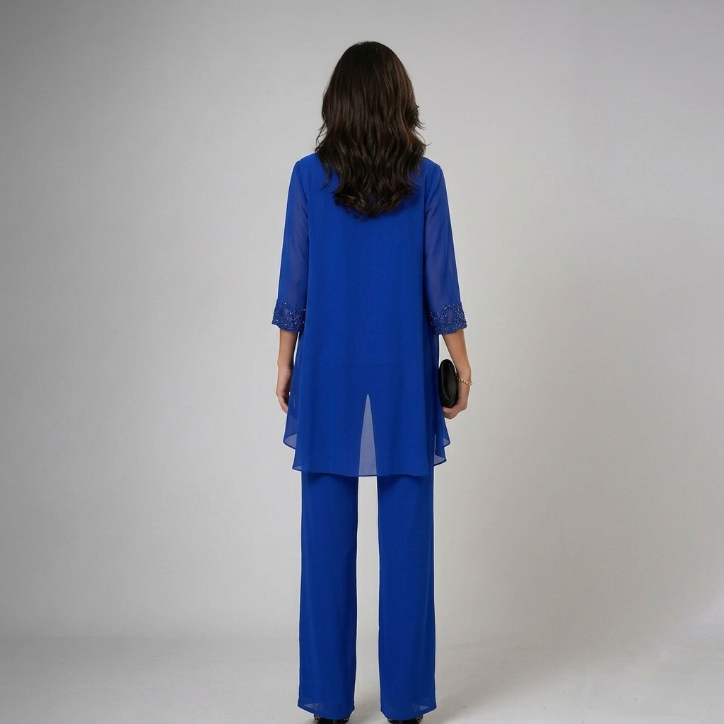 Tess | Elegant Beaded Three-Piece Set