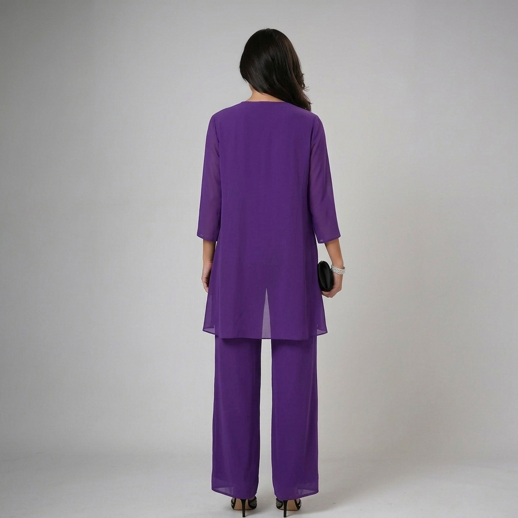 Tess | Elegant Beaded Three-Piece Set
