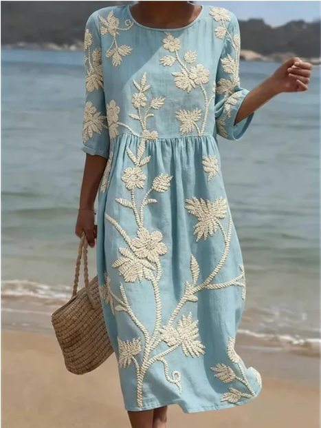 Kimberly | Robe à imprimé floral