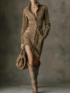Elisabetta | Long-sleeve dress