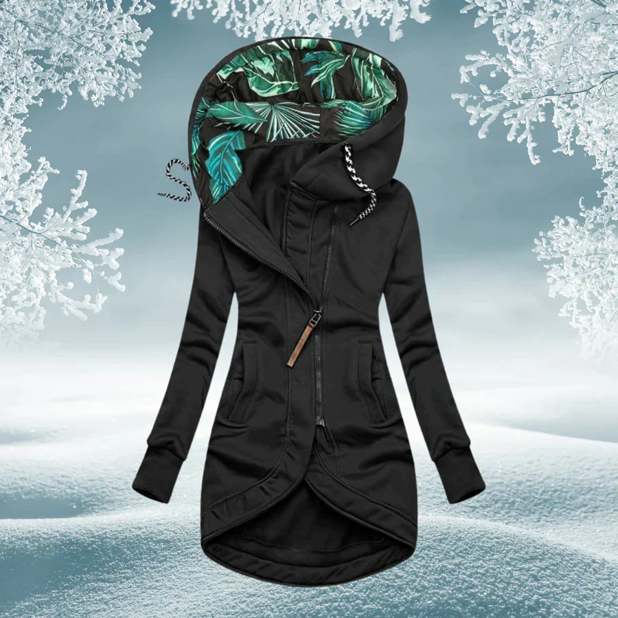 Audrey | Longline Hooded Jacket