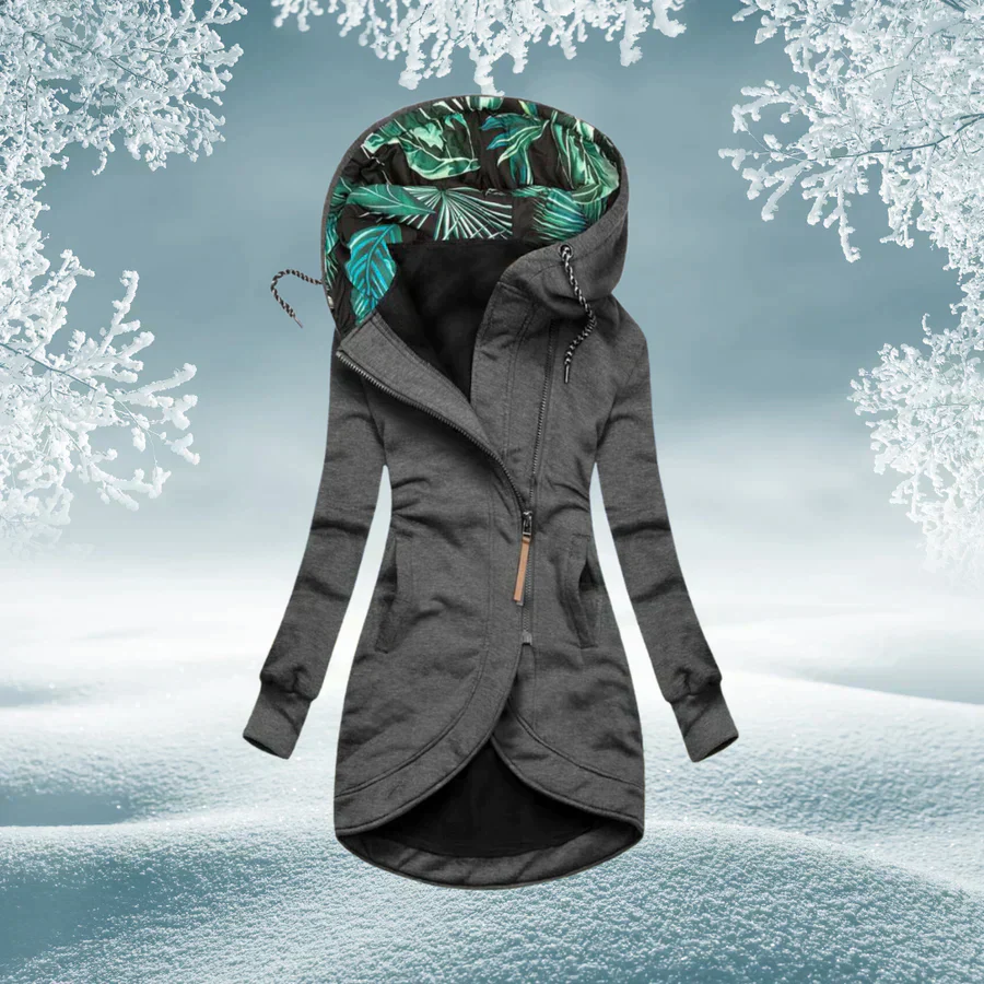 Audrey | Longline Hooded Jacket