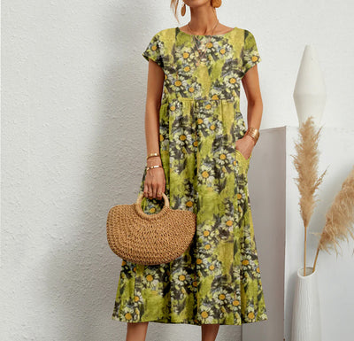 Josiane – Elegant floral dress