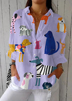Florence | Playful Dogs Blouse