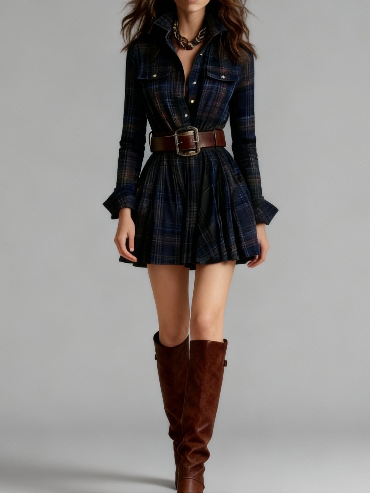 Aldara | Vintage dress with belt included