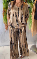 Marie | Two-piece printed set