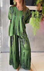 Marie | Two-piece printed set
