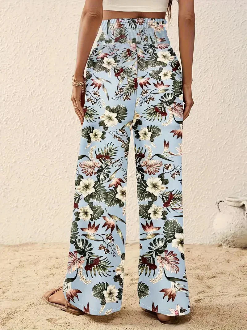 Alexandra | Pantalon à imprimé floral