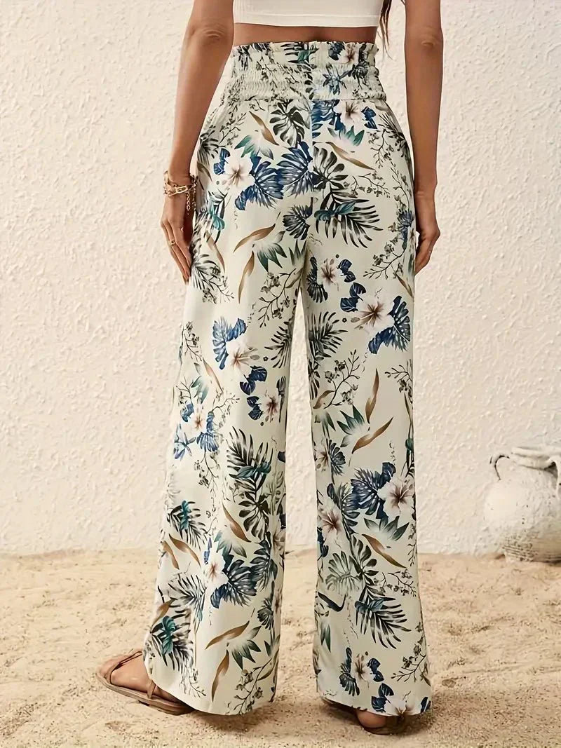 Alexandra | Pantalon à imprimé floral