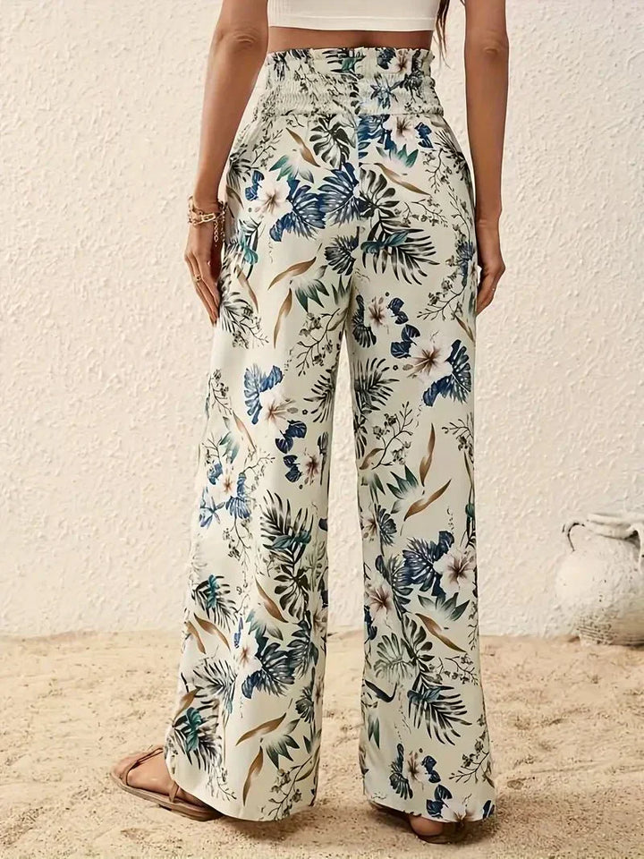 Alexandra | Pantalon à imprimé floral