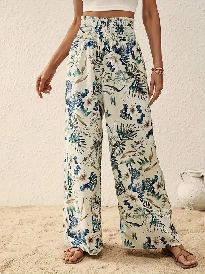 Alexandra | Pantalon à imprimé floral
