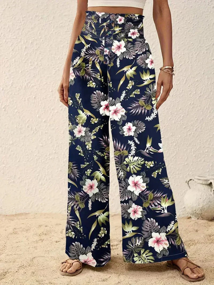 Alexandra | Pantalon à imprimé floral