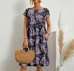 Josiane – Elegant floral dress