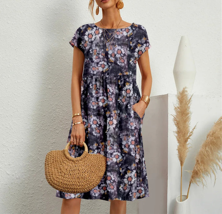 Josiane – Vestido floral elegante
