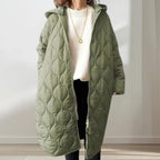 Priscilla - Parka with hood and careful detailing