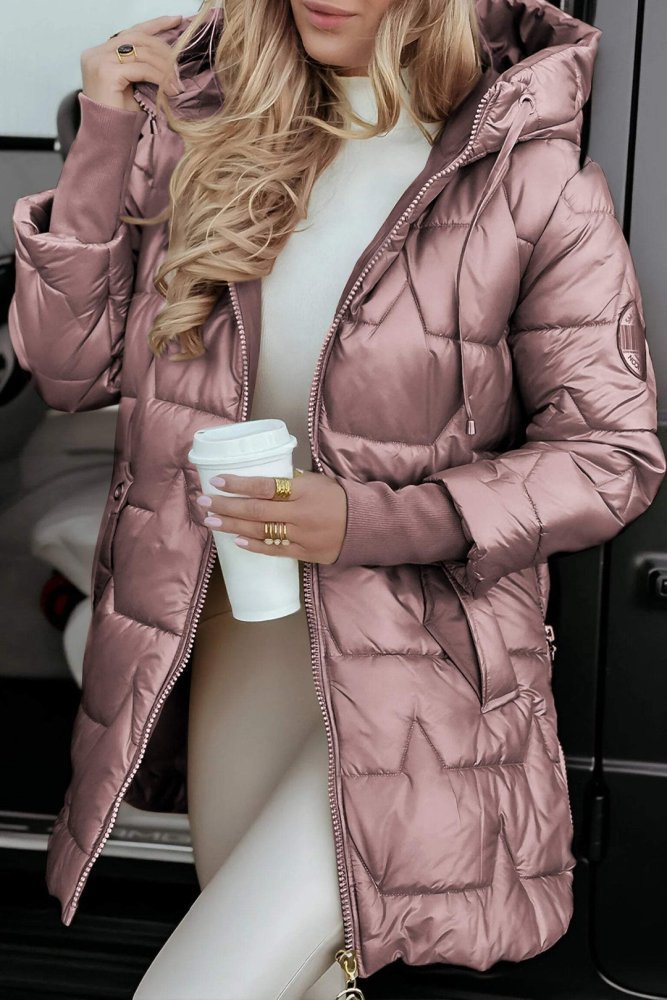 Marga | Long Warm Quilet Jacket